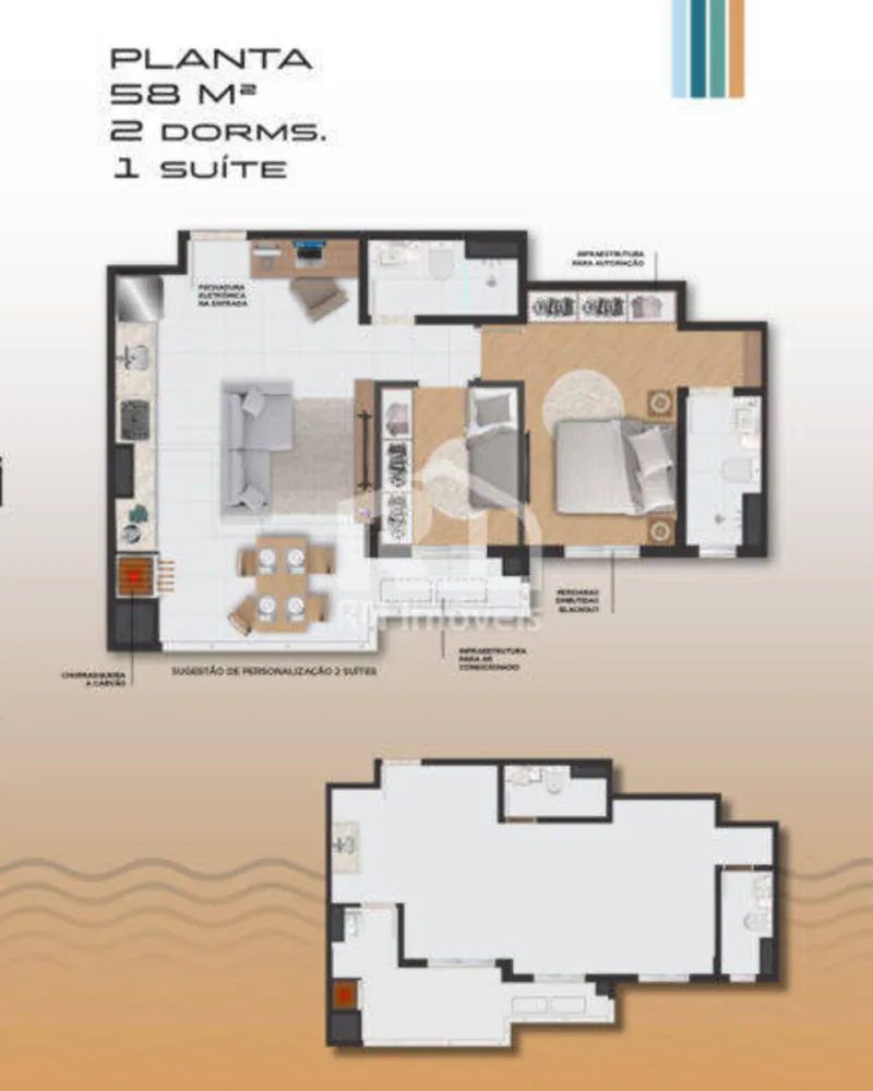 Apartamento, 1 quarto, 41 m² - Foto 9