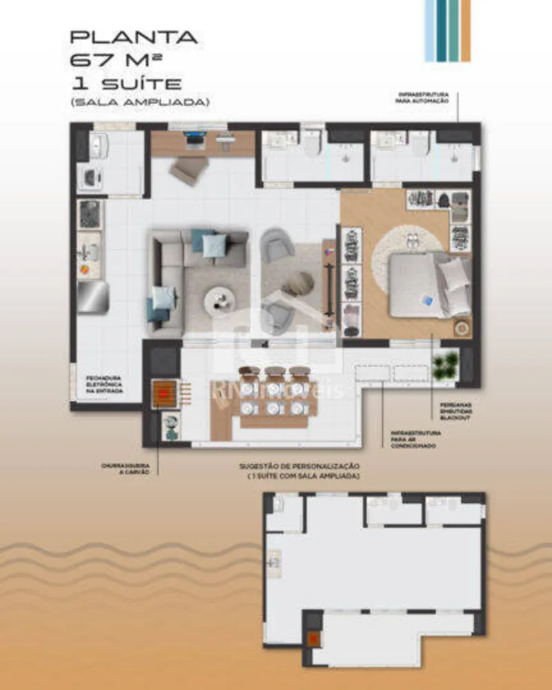 Apartamento, 1 quarto, 41 m² - Foto 10