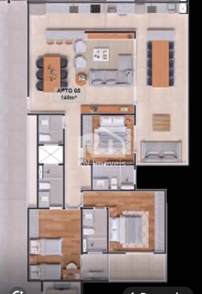 Apartamento, 3 quartos, 160 m² - Foto 15