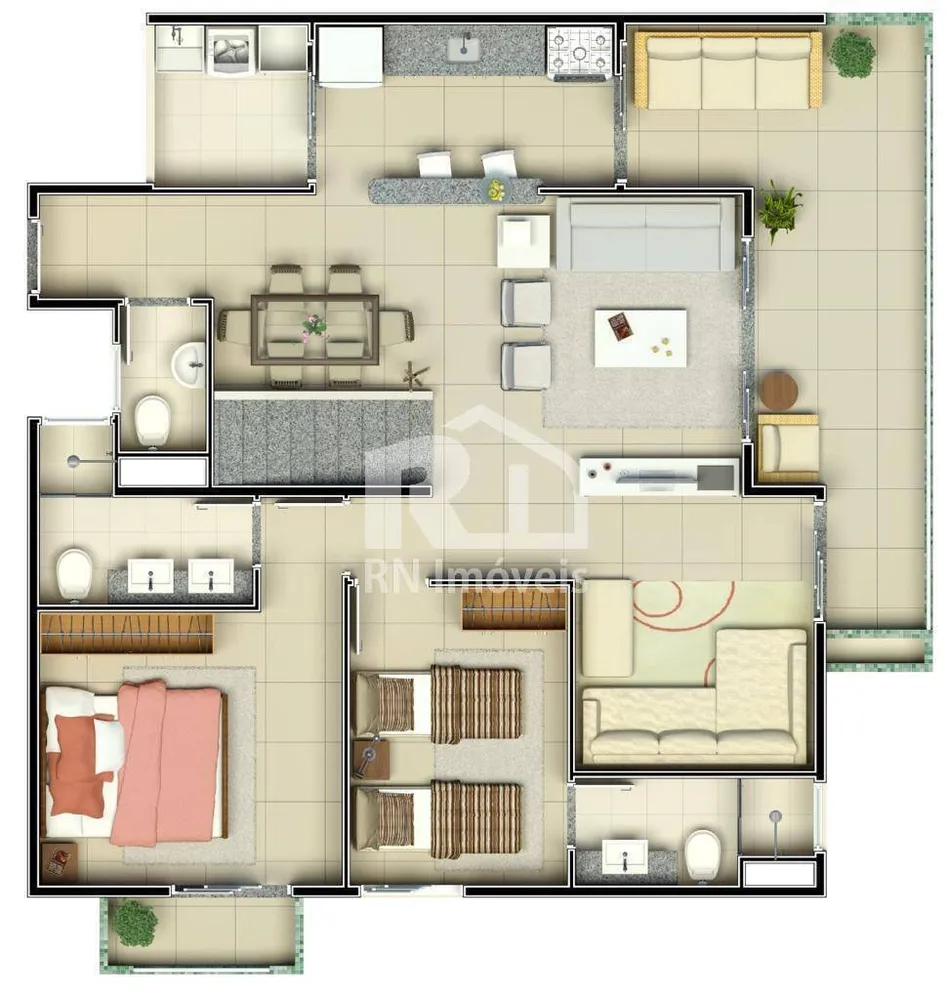 Apartamento, 3 quartos, 210 m² - Foto 16
