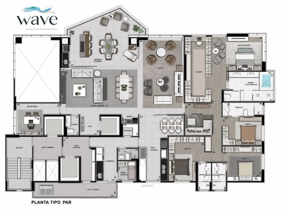Apartamento, 4 quartos, 427 m² - Foto 8