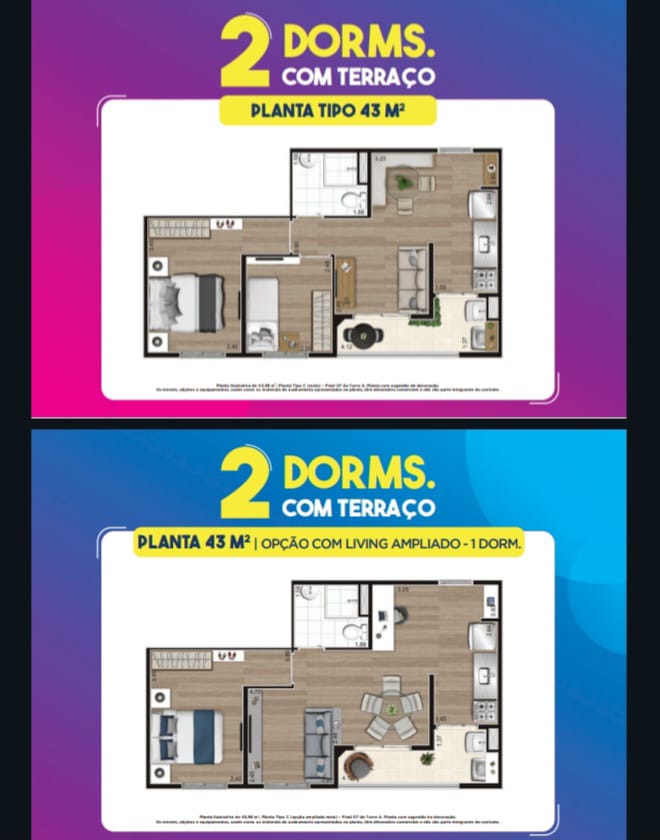 Apartamento à venda com 2 quartos, 37m² - Foto 5