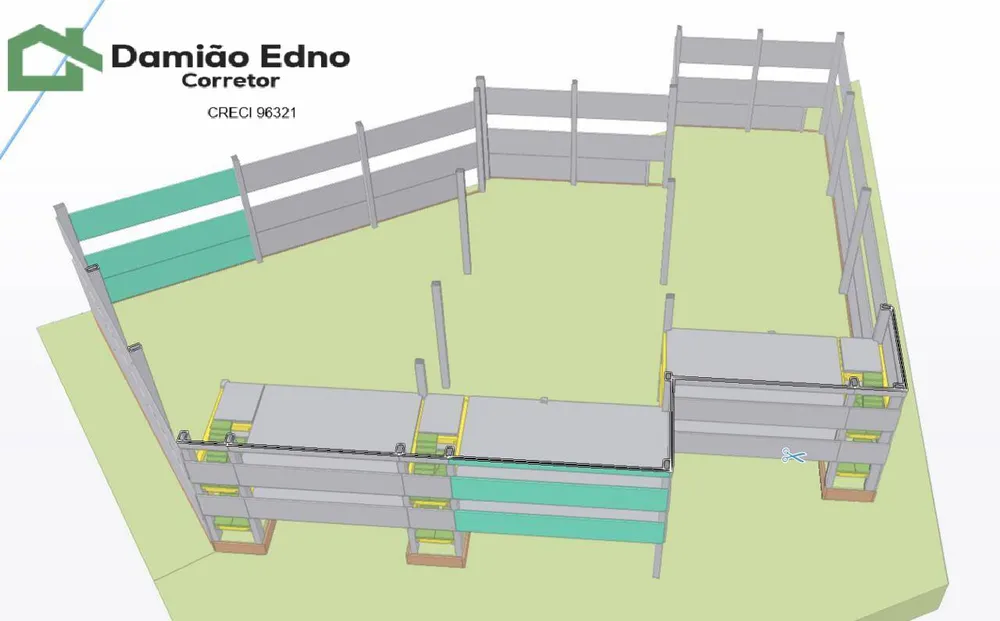Sala-Conjunto, 2450 m² - Foto 1