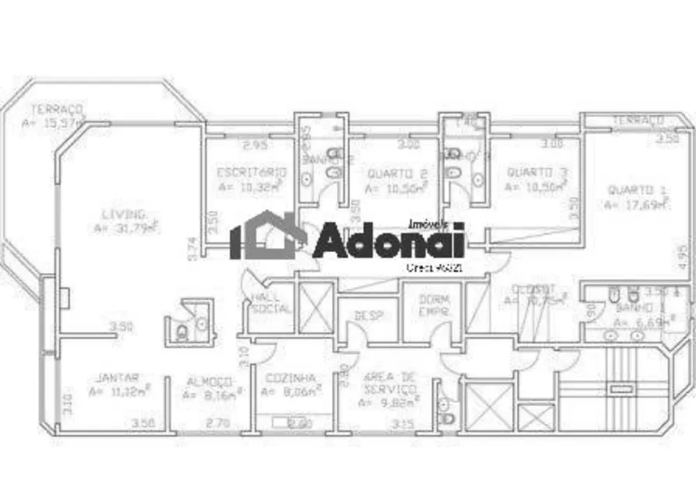 Apartamento, 3 quartos, 220 m² - Foto 5