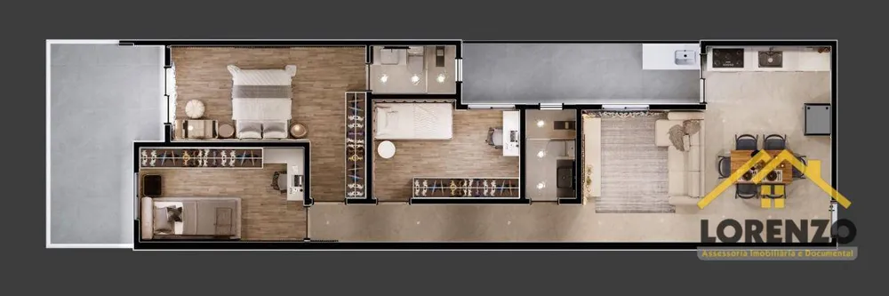 Cobertura, 3 quartos, 160 m² - Foto 6