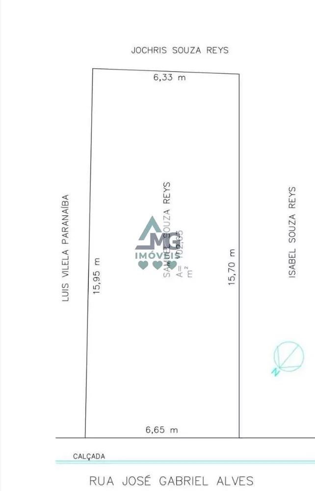 Terreno, 107 m² - Foto 2