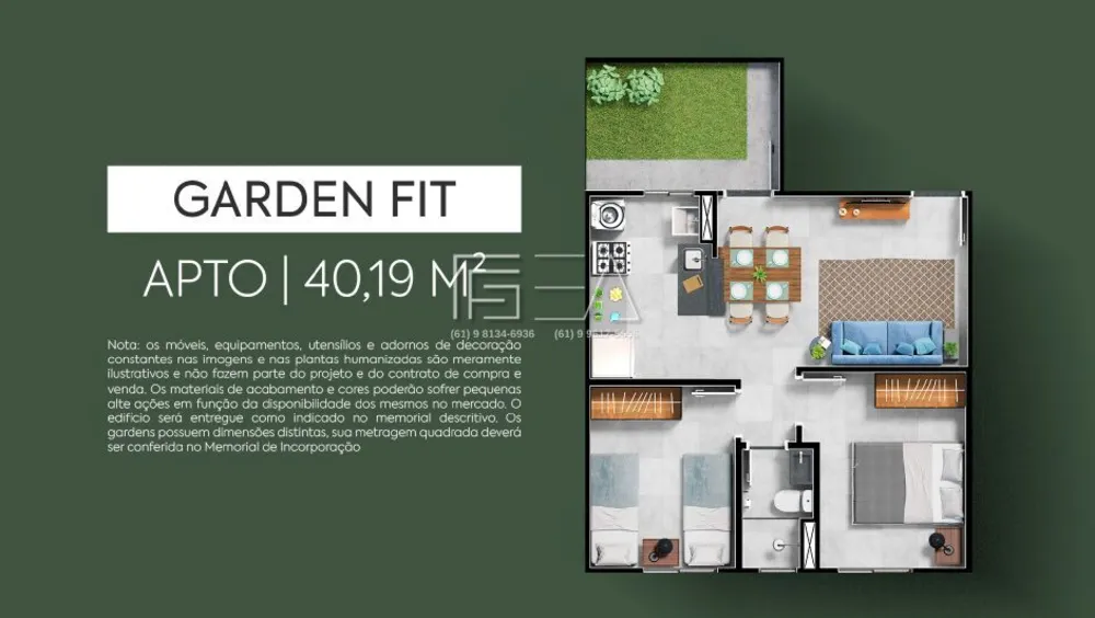 Apartamento, 2 quartos, 40 m² - Foto 4