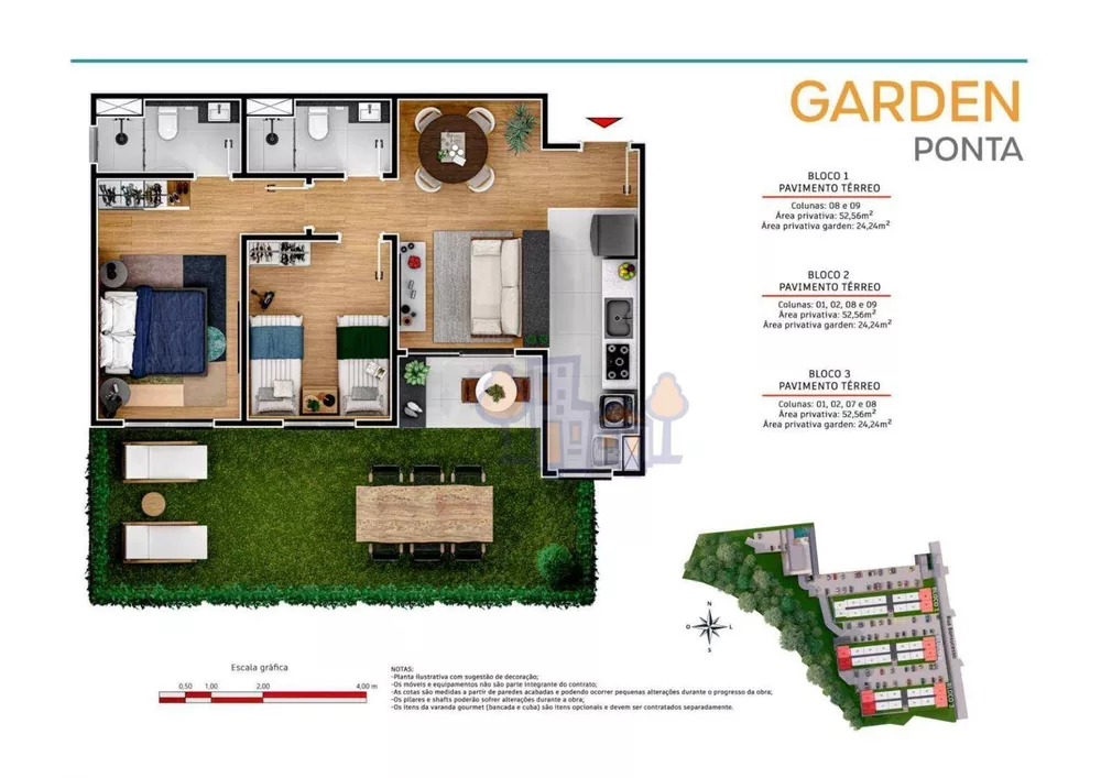Apartamento, 2 quartos, 53 m² - Foto 6
