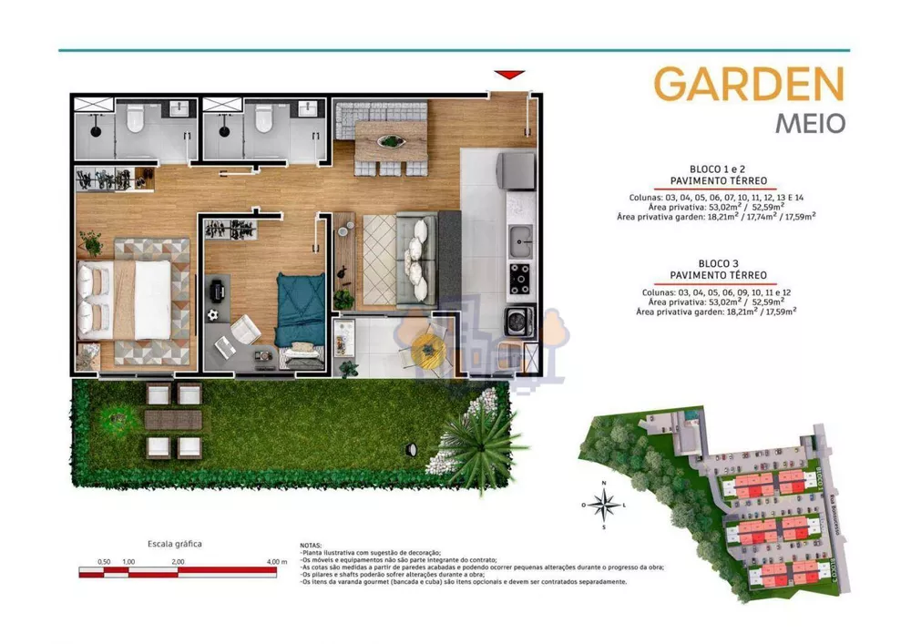 Apartamento, 2 quartos, 53 m² - Foto 17