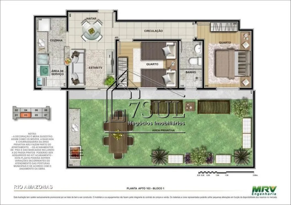 Apartamento, 2 quartos, 45 m² - Foto 4