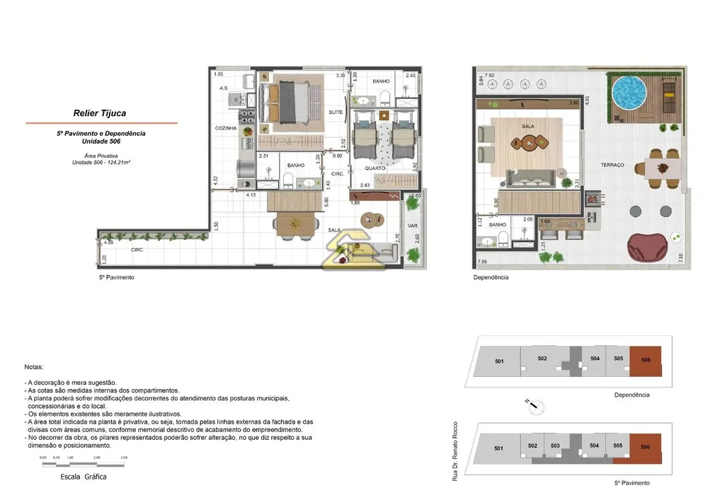 Apartamento, 2 quartos, 124 m² - Foto 3