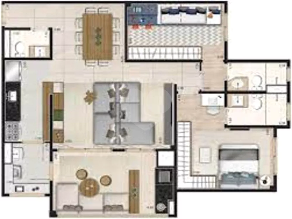 Apartamento à venda com 2 quartos, 61m² - Foto 3