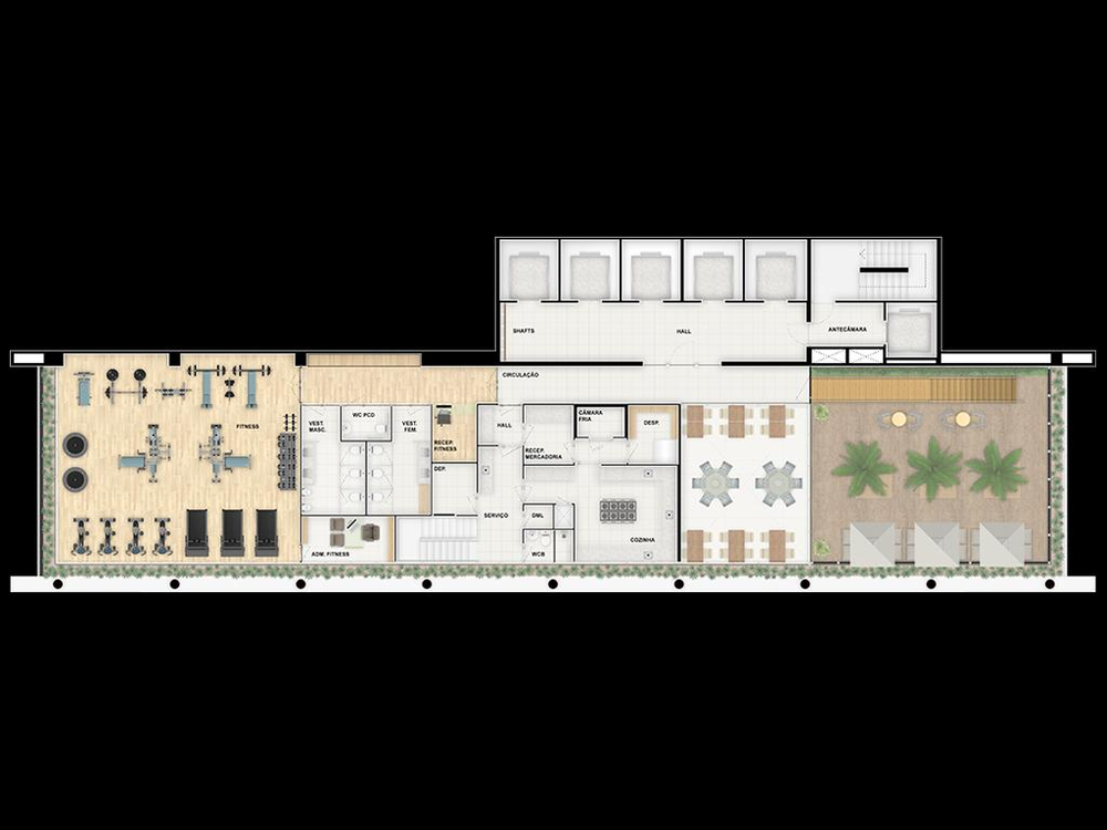 Conjunto Comercial-Sala para alugar, 48m² - Foto 7