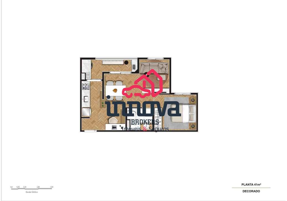 Apartamento, 2 quartos, 41 m² - Foto 8