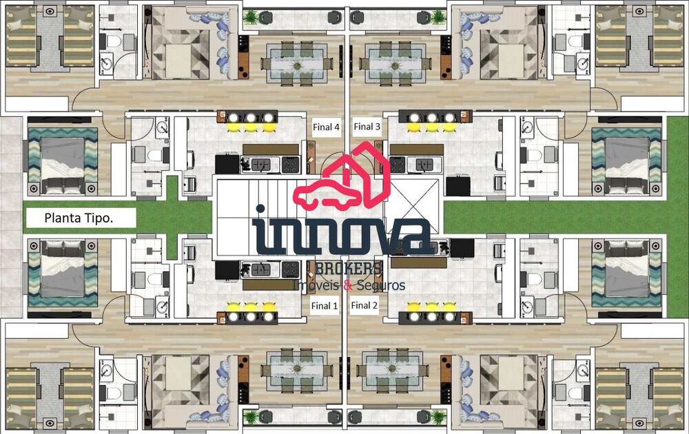 Apartamento, 2 quartos, 60 m² - Foto 9