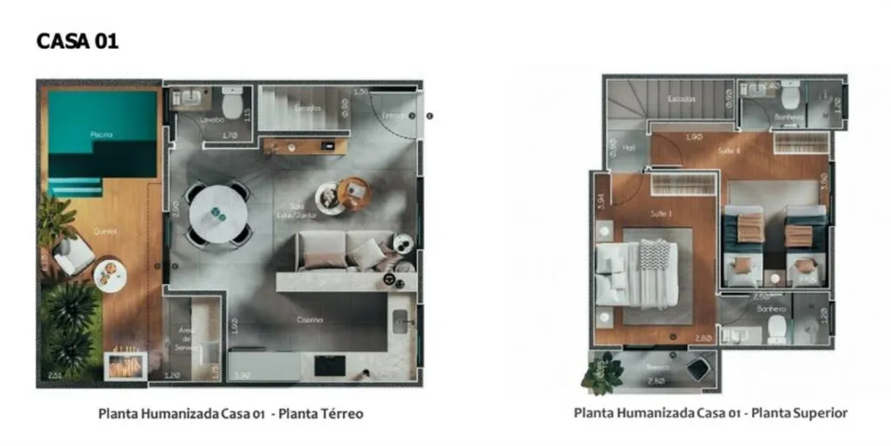 Casa, 2 quartos, 90 m² - Foto 3