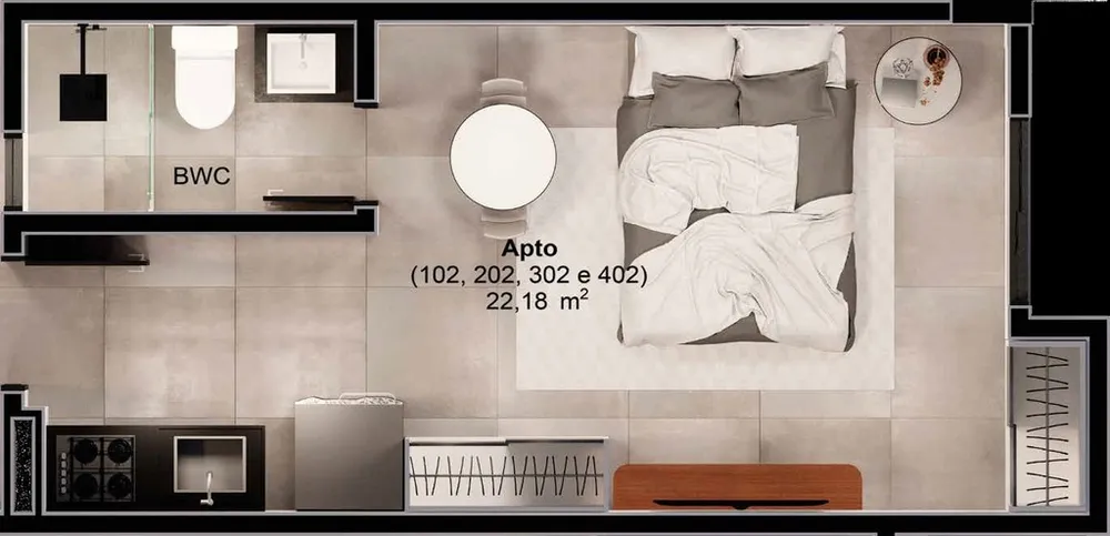 Apartamento, 3 quartos, 66 m² - Foto 6