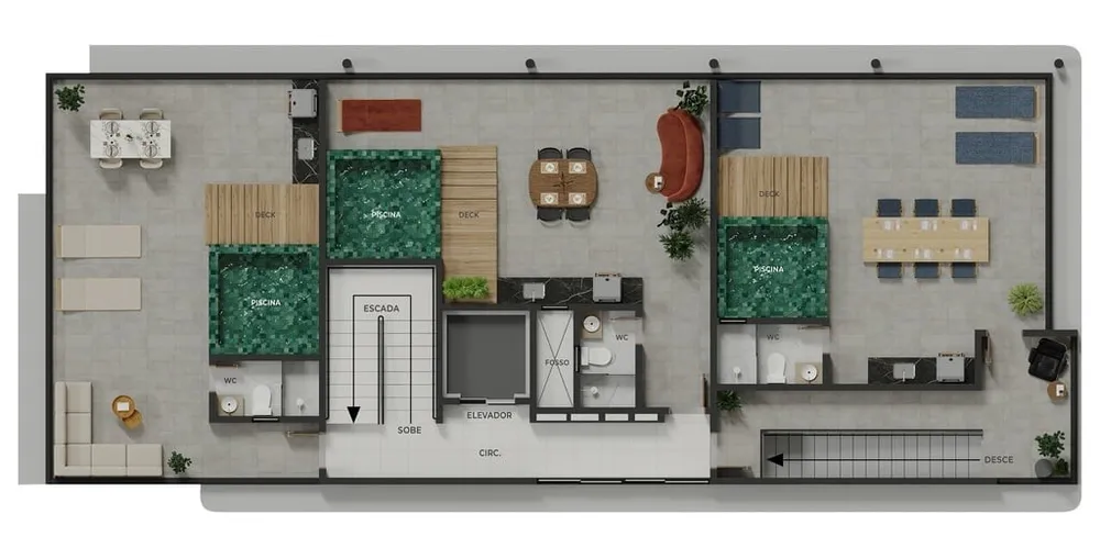 Cobertura, 2 quartos, 110 m² - Foto 7