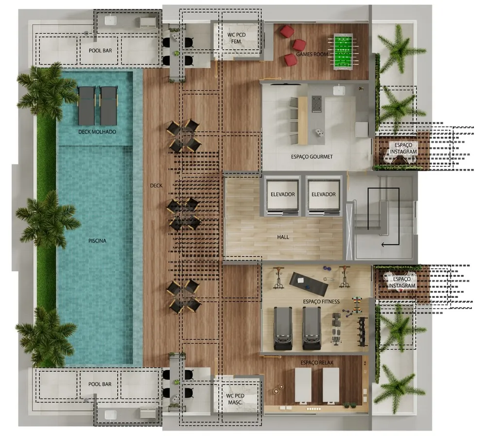 Apartamento, 2 quartos, 57 m² - Foto 6