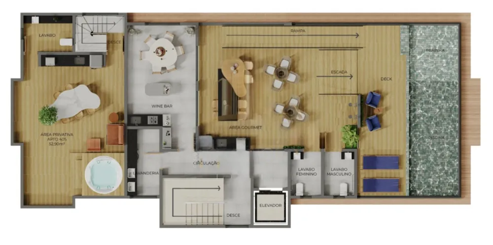 Apartamento, 1 quarto, 21 m² - Foto 8