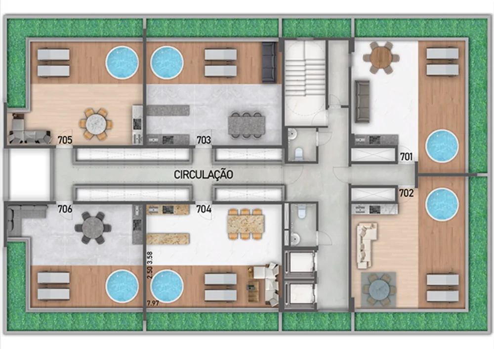 Apartamento, 2 quartos, 136 m² - Foto 8