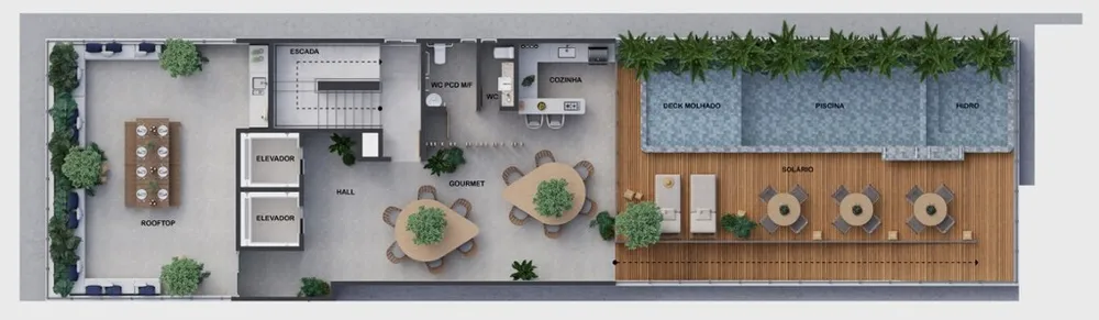 Apartamento, 1 quarto, 35 m² - Foto 7