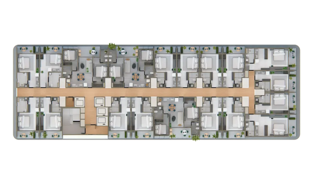 Apartamento, 1 quarto, 51 m² - Foto 4