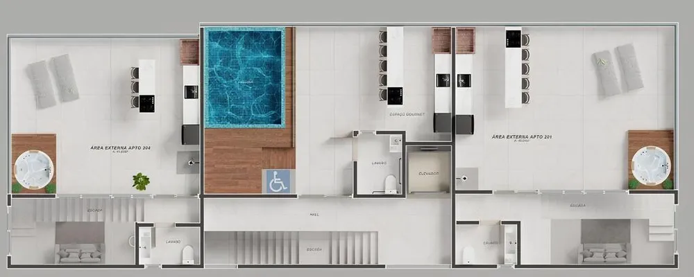 Apartamento, 3 quartos, 67 m² - Foto 7