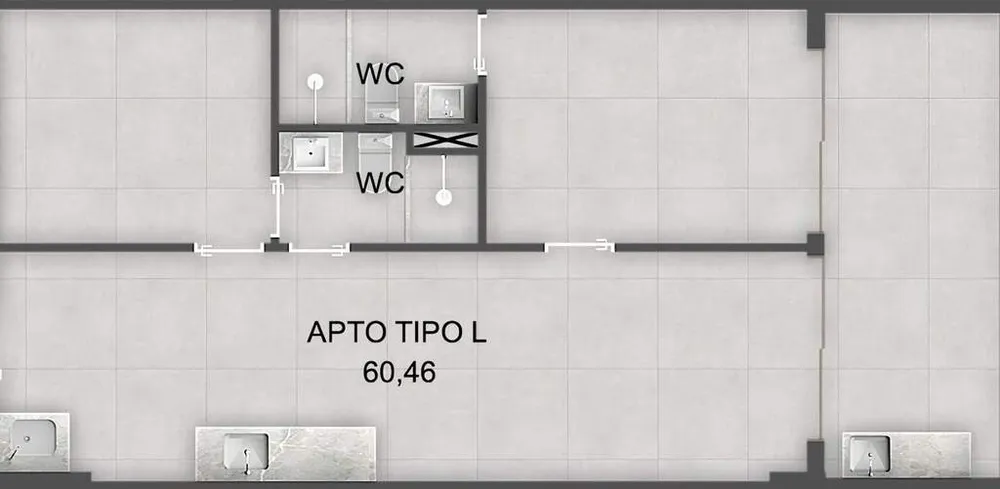 Apartamento, 2 quartos, 60 m² - Foto 12