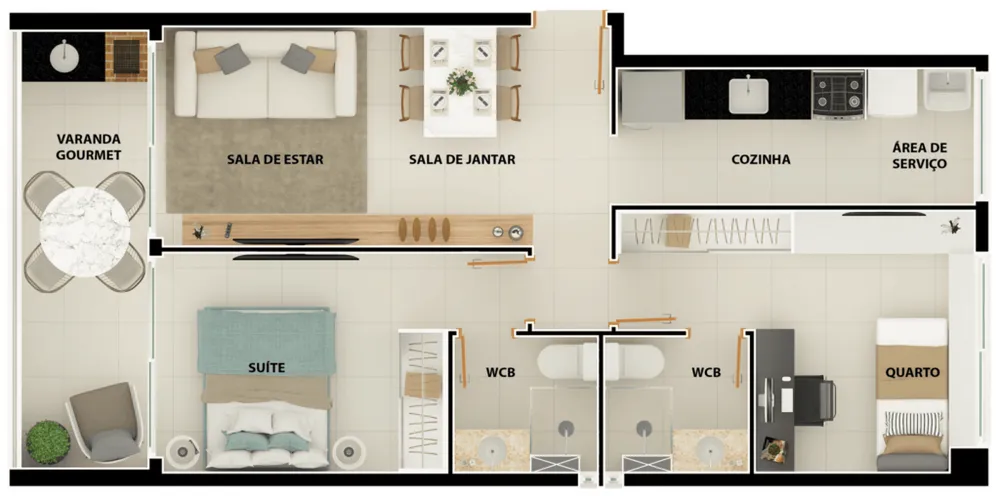 Apartamento, 3 quartos, 82 m² - Foto 11