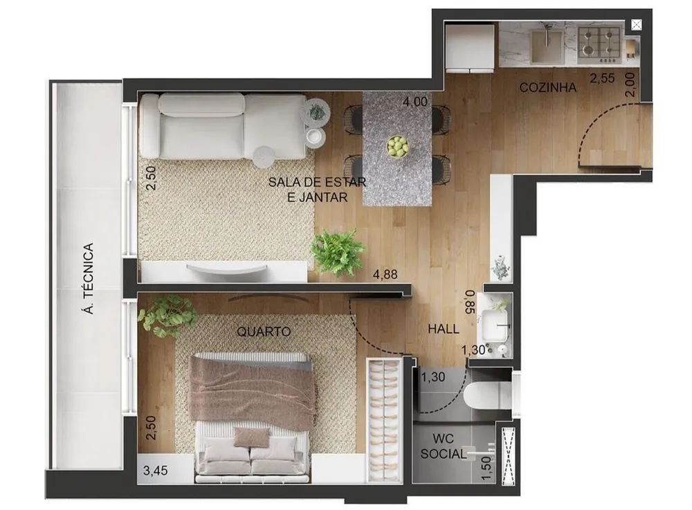Apartamento, 3 quartos, 82 m² - Foto 10