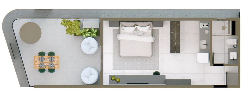 Apartamento, 1 quarto, 29 m² - Foto 6