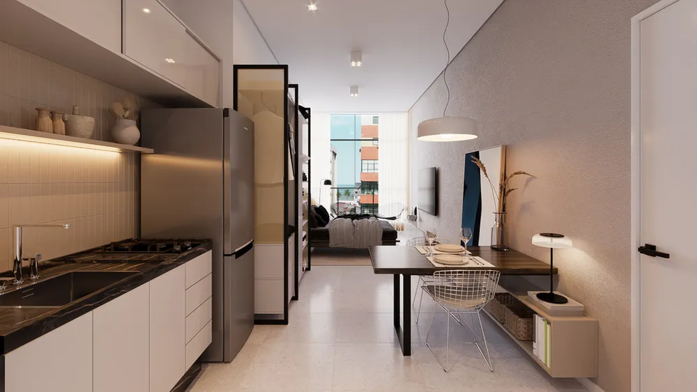 Apartamento, 1 quarto, 21 m² - Foto 4