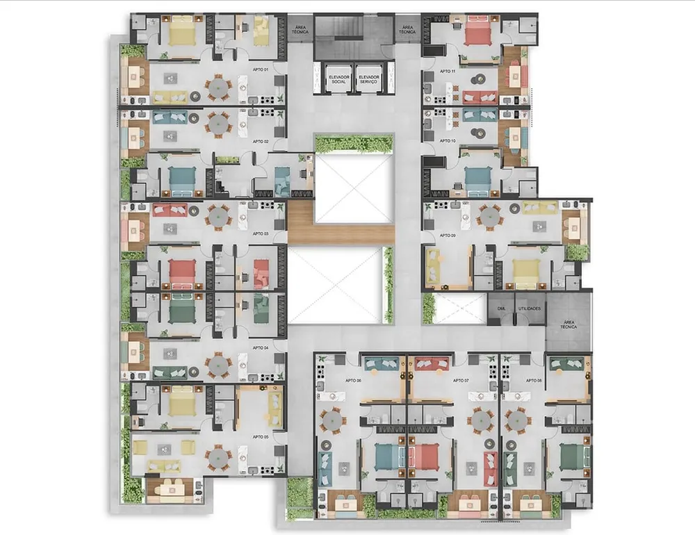 Apartamento, 2 quartos, 60 m² - Foto 11