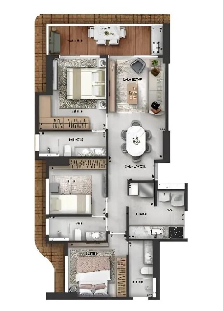 Apartamento, 2 quartos, 66 m² - Foto 12