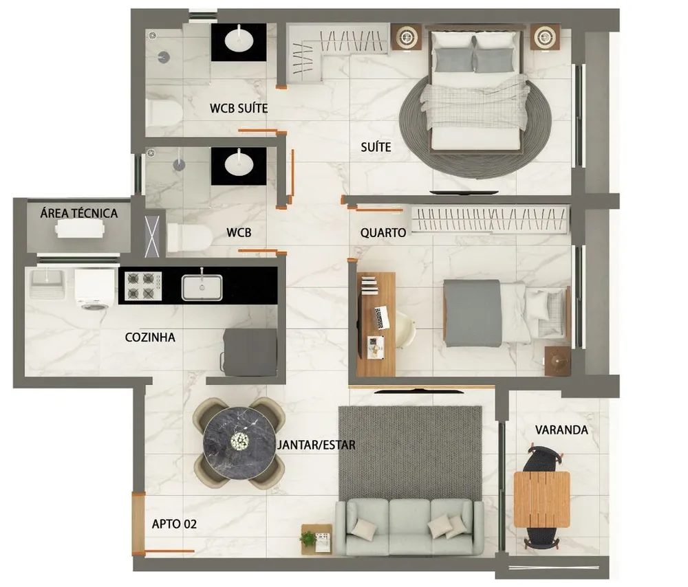 Apartamento, 2 quartos, 97 m² - Foto 11