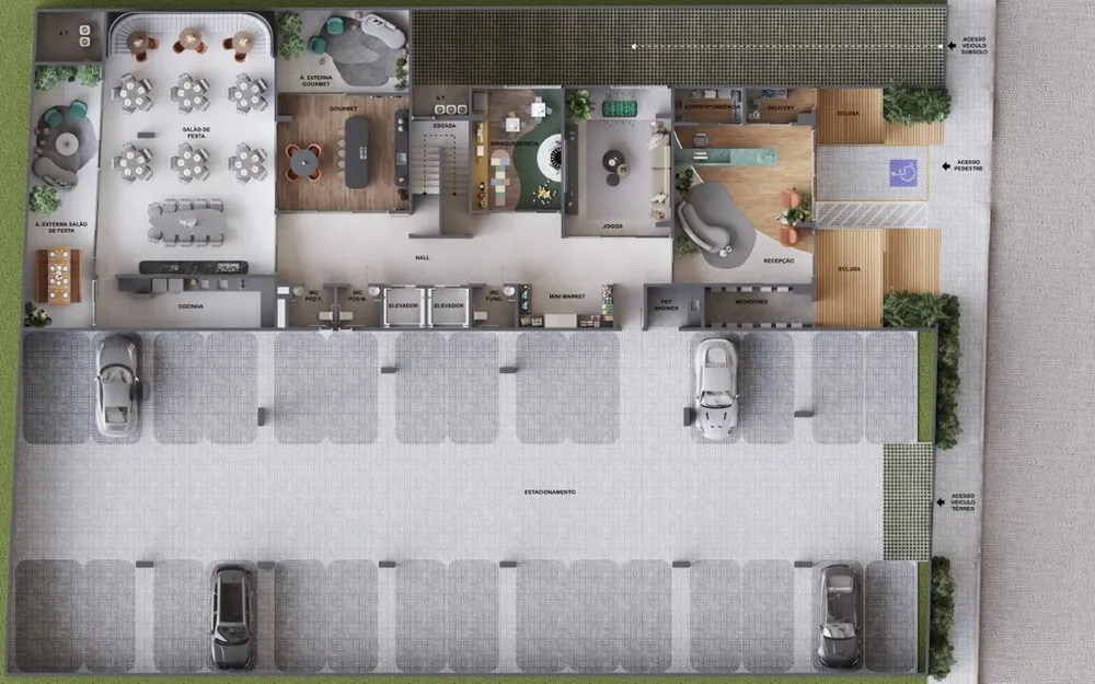 Apartamento, 2 quartos, 53 m² - Foto 3