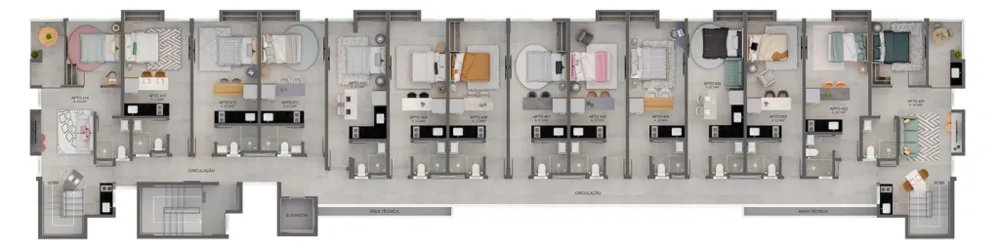 Apartamento, 1 quarto, 22 m² - Foto 4