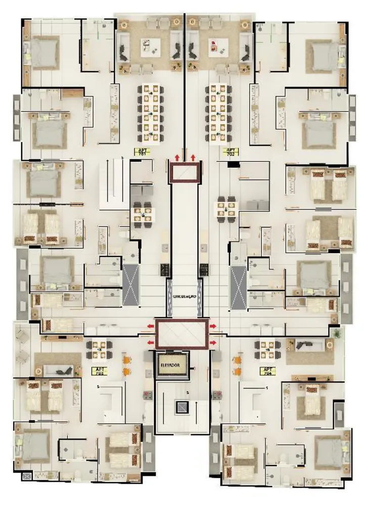 Apartamento, 3 quartos, 105 m² - Foto 8
