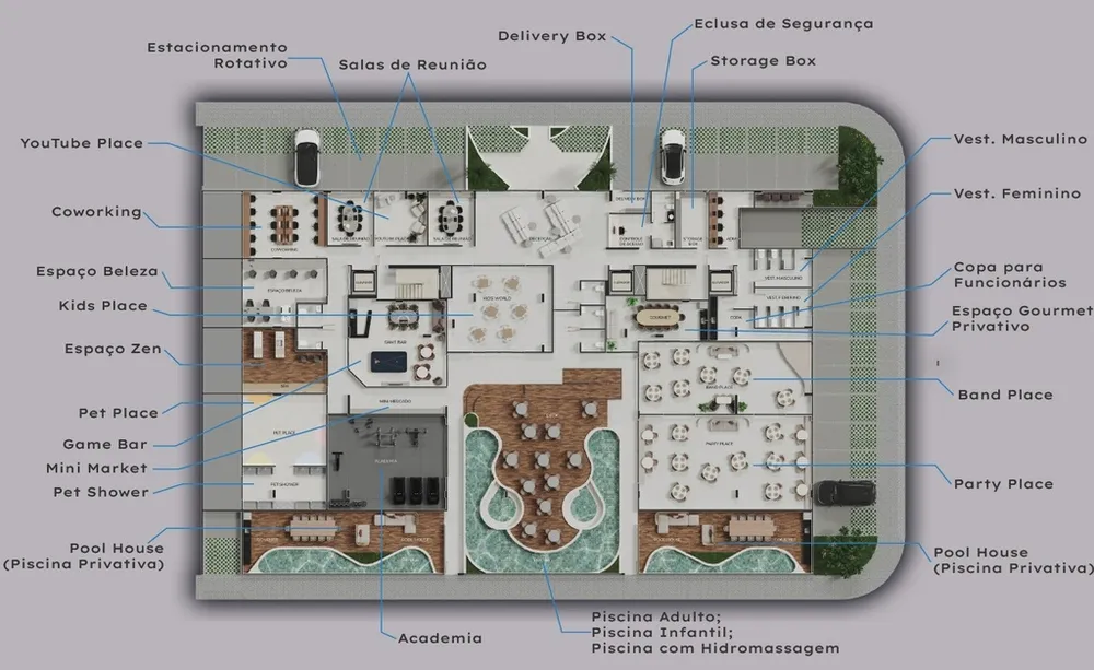 Apartamento, 2 quartos, 55 m² - Foto 2