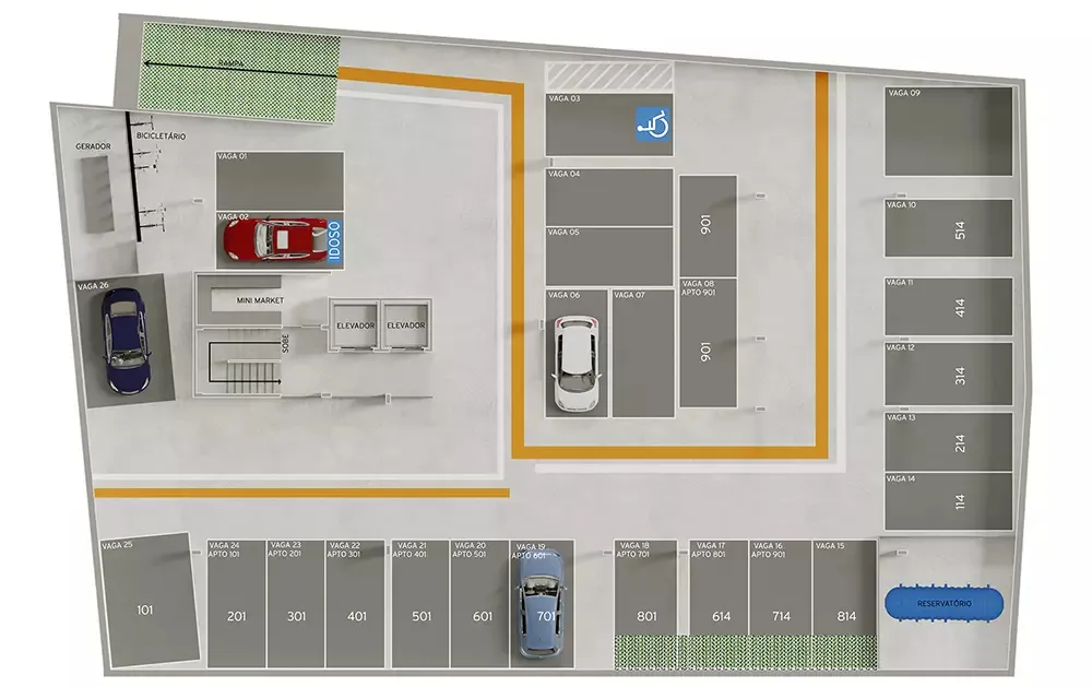 Apartamento, 1 quarto, 25 m² - Foto 10