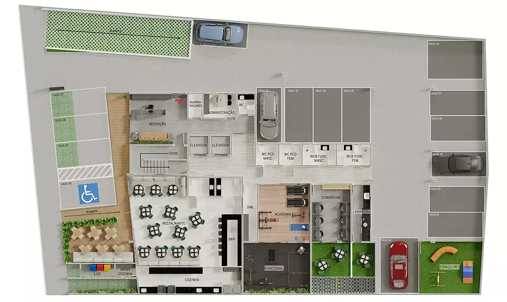 Apartamento, 1 quarto, 25 m² - Foto 12