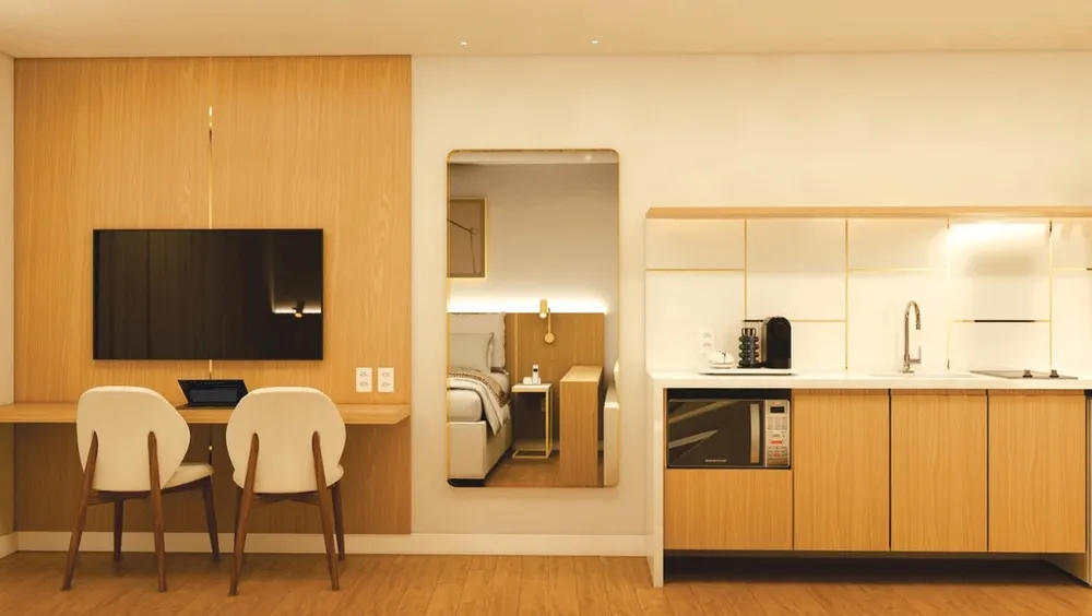 Apartamento, 1 quarto, 22 m² - Foto 1