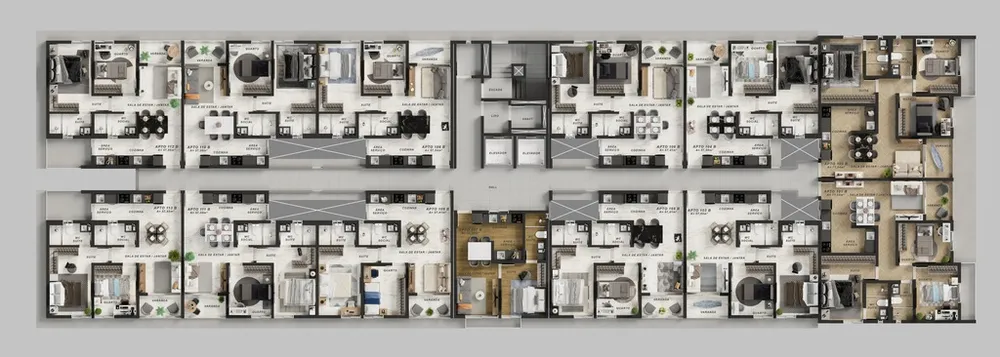 Apartamento, 1 quarto, 36 m² - Foto 11
