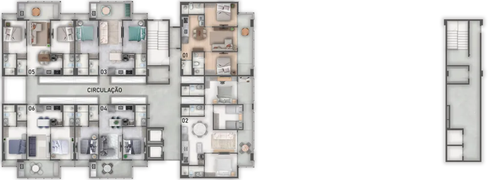 Apartamento, 2 quartos, 66 m² - Foto 9