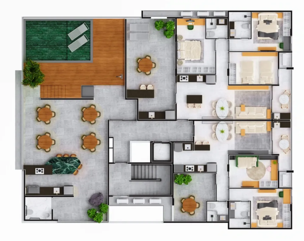 Apartamento, 3 quartos, 71 m² - Foto 8