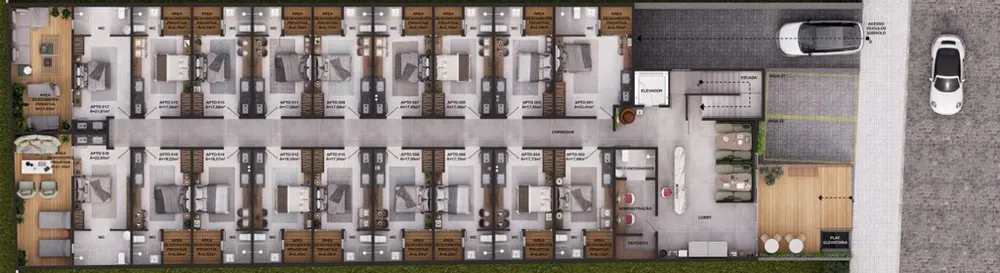 Apartamento, 1 quarto, 24 m² - Foto 8