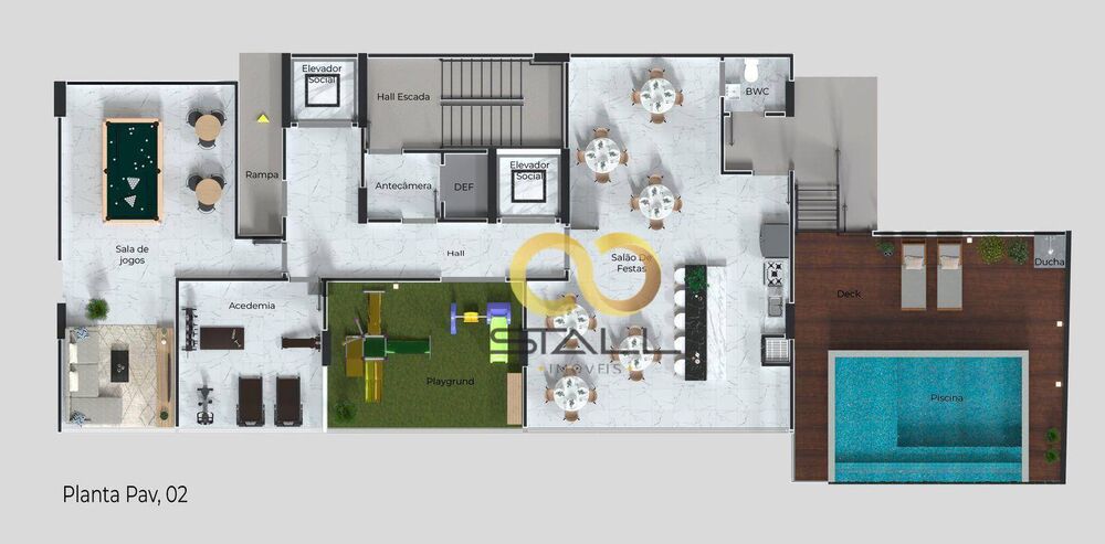 Apartamento, 3 quartos, 127 m² - Foto 2