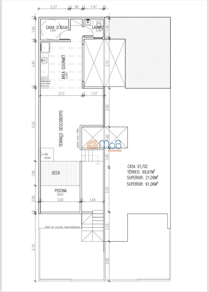 Casa, 2 quartos, 91 m² - Foto 3