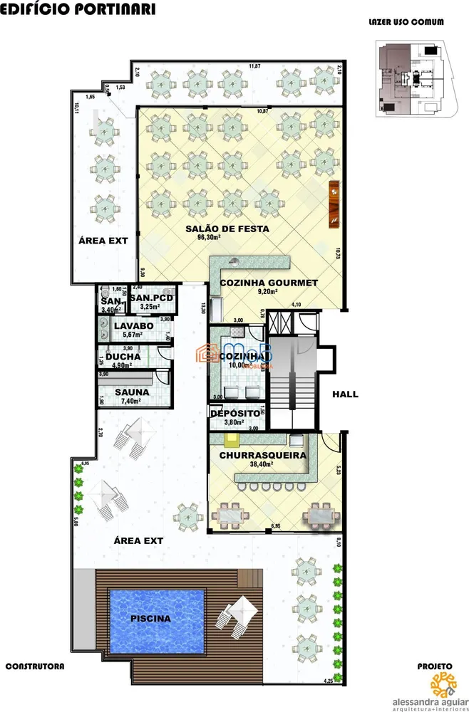 Apartamento, 3 quartos, 210 m² - Foto 11